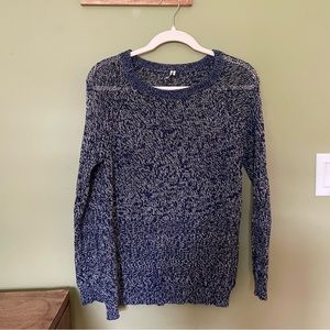 Iro sweater navy white size 1